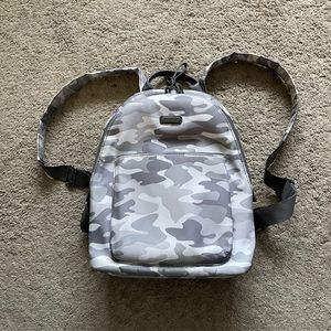 Grey Camo Baggallini Madison Style Backpack